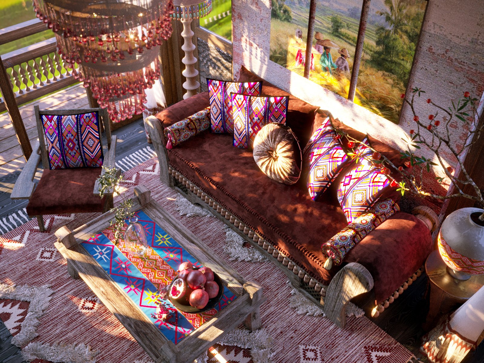 Traditional wooden architecture