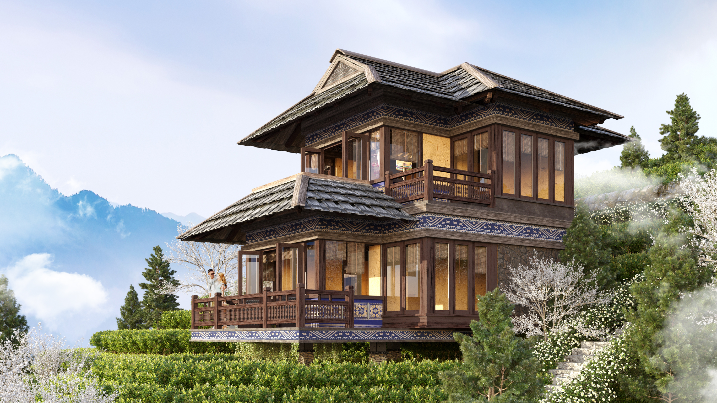 Omani La Pan Tan luxury resort architecture