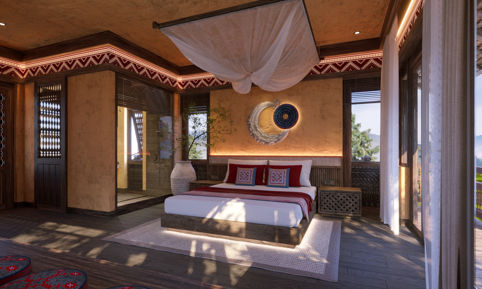 Resort complex overview